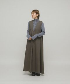 KBF / ケービーエフ ワンピース | 『一部WEB限定カラー』2WAYフレアジャンパースカート