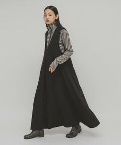 KBF / ケービーエフ ワンピース | 『一部WEB限定カラー』2WAYフレアジャンパースカート