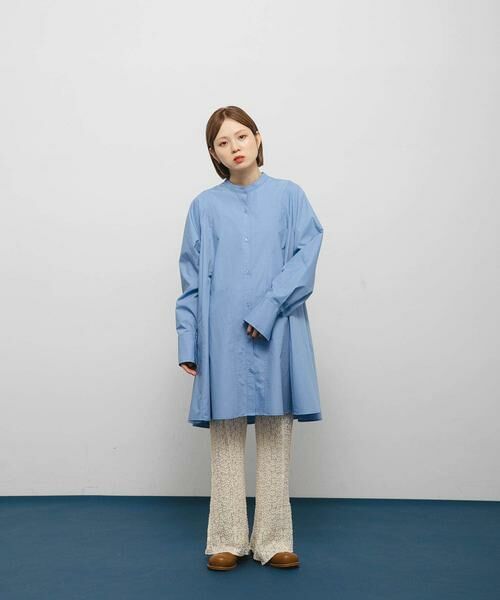 KBF / ケービーエフ ワンピース | WIDEフレアミニシャツワンピース | 詳細17