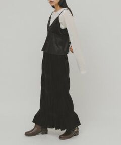 KBF / ケービーエフ ワンピース | マジョリカプリーツセパレートワンピース