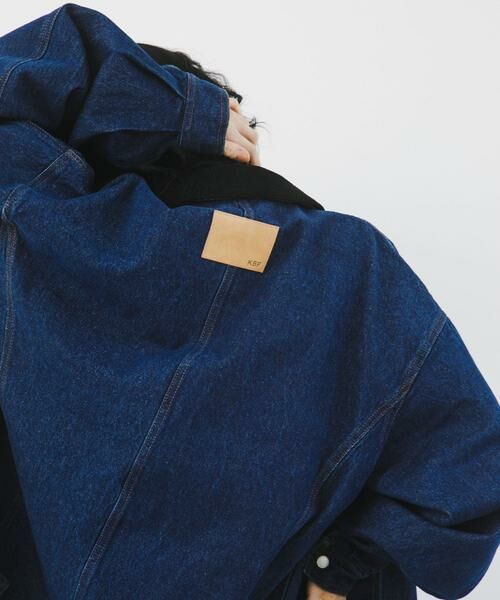 KBF / ケービーエフ ブルゾン | 2WAYカラーデニムブルゾン | 詳細3