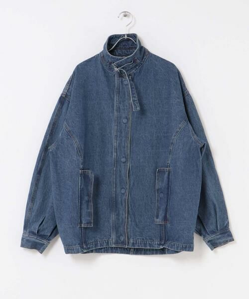 KBF / ケービーエフ ブルゾン | 2WAYカラーデニムブルゾン | 詳細20