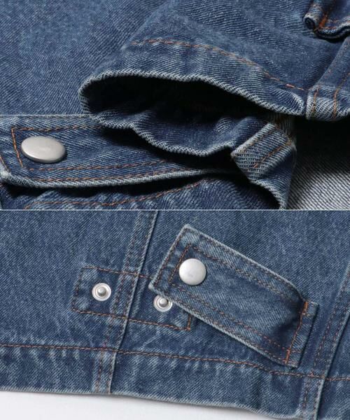 KBF / ケービーエフ ブルゾン | 2WAYカラーデニムブルゾン | 詳細24
