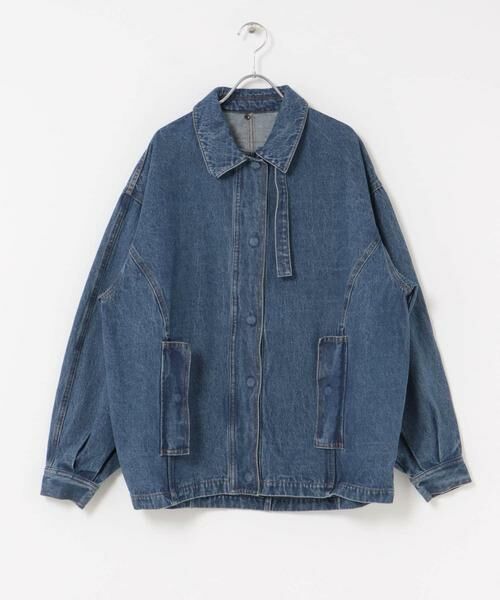 KBF / ケービーエフ ブルゾン | 2WAYカラーデニムブルゾン | 詳細19