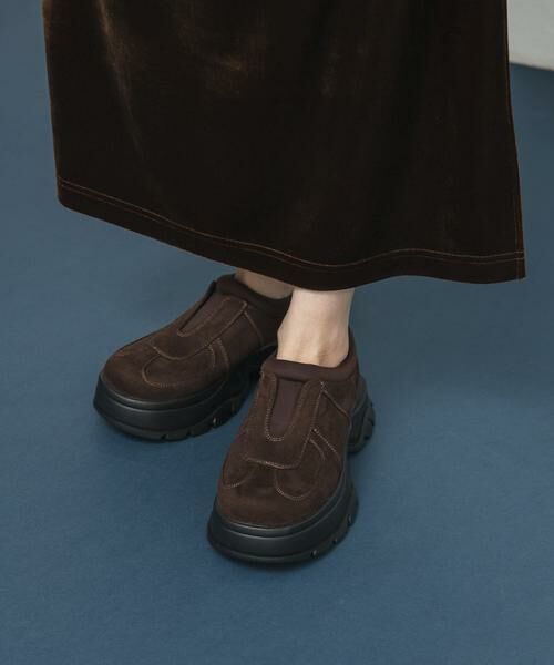 KBF / ケービーエフ スニーカー | ステッチデザインスリッポン | 詳細1