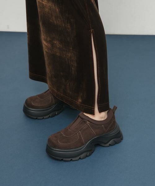 KBF / ケービーエフ スニーカー | ステッチデザインスリッポン | 詳細2