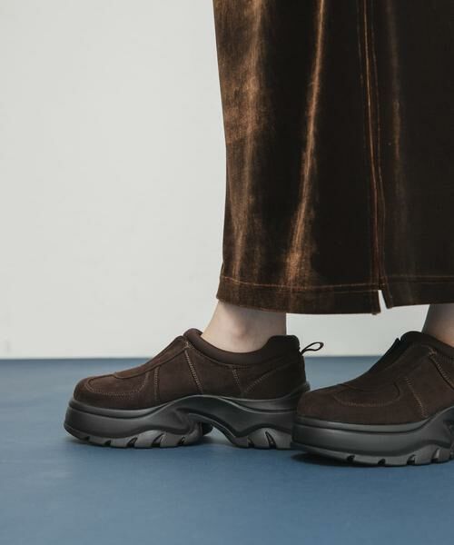 KBF / ケービーエフ スニーカー | ステッチデザインスリッポン | 詳細3