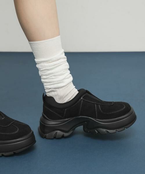 KBF / ケービーエフ スニーカー | ステッチデザインスリッポン | 詳細14