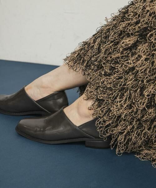 KBF / ケービーエフ シューズ | センターステッチスクエアトゥスライドシューズ | 詳細10