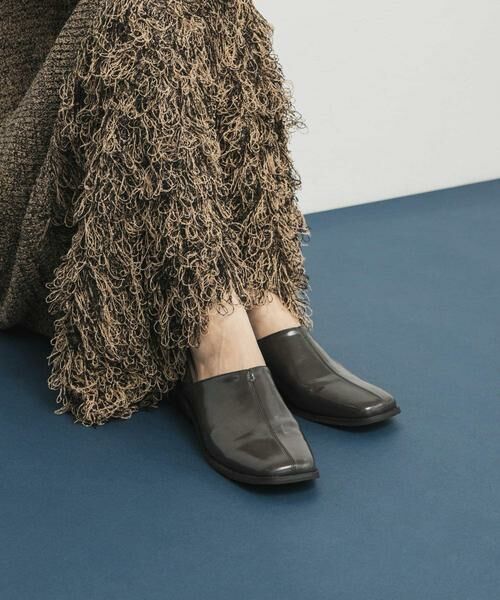 KBF / ケービーエフ シューズ | センターステッチスクエアトゥスライドシューズ | 詳細11