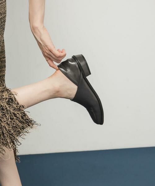 KBF / ケービーエフ シューズ | センターステッチスクエアトゥスライドシューズ | 詳細13