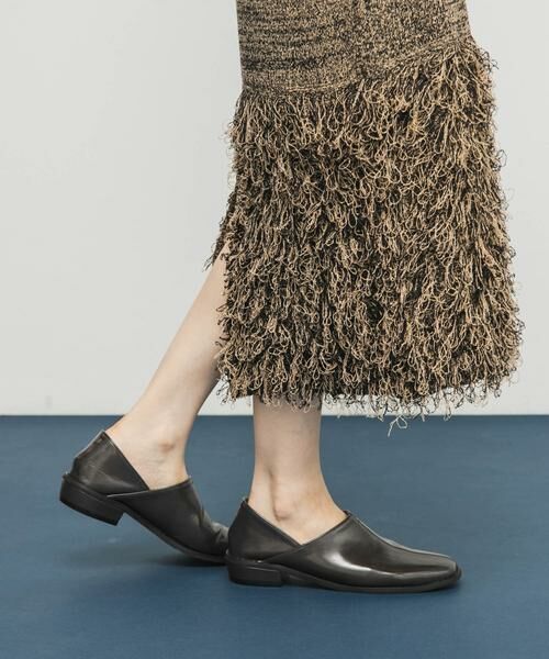 KBF / ケービーエフ シューズ | センターステッチスクエアトゥスライドシューズ | 詳細14