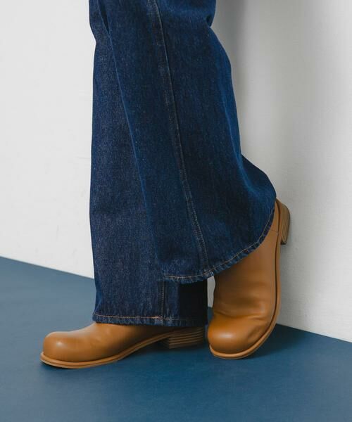 KBF / ケービーエフ ブーツ(ショート丈) | プランプトゥショートブーツ | 詳細1