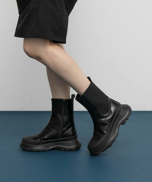 KBF / ケービーエフ ブーツ（ショート丈） | サイドゴアスニーカーブーツ | 詳細2