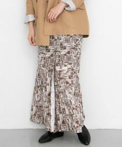 KBF / ケービーエフ スカート | townプリントマルチWAYスカート∴