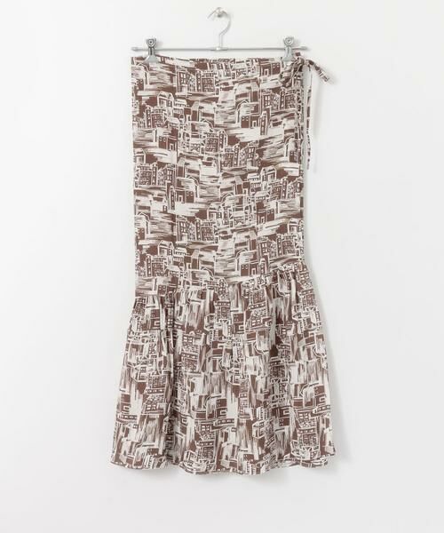 KBF / ケービーエフ スカート | townプリントマルチWAYスカート∴ | 詳細11