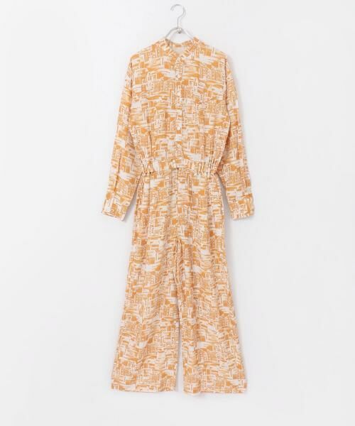KBF / ケービーエフ サロペット・オールインワン | townプリントジャンプスーツ∴ | 詳細1