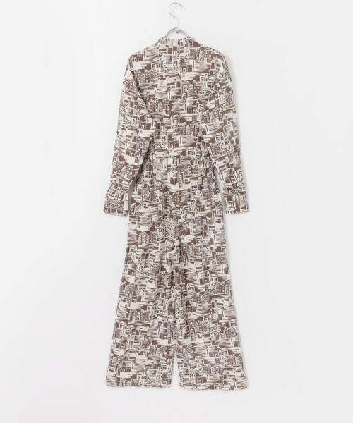 KBF / ケービーエフ サロペット・オールインワン | townプリントジャンプスーツ∴ | 詳細9