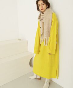 KBF / ケービーエフ ワンピース | 2WAYボタンスリーブニットワンピース∴