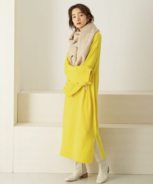 KBF / ケービーエフ ワンピース | 2WAYボタンスリーブニットワンピース∴ | 詳細2