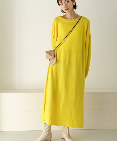 KBF / ケービーエフ ワンピース | 2WAYボタンスリーブニットワンピース∴ | 詳細4