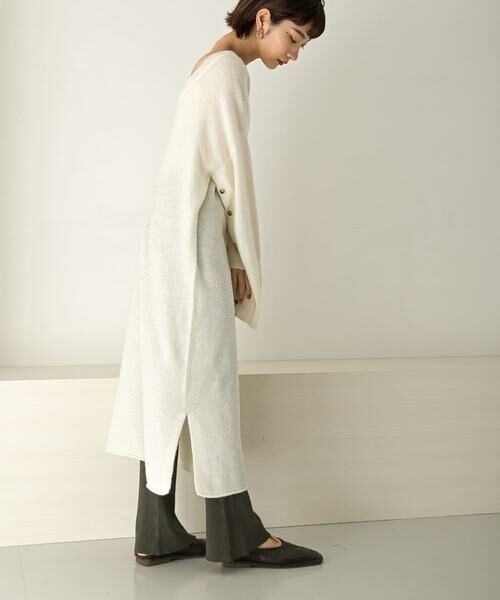 KBF / ケービーエフ ワンピース | 2WAYボタンスリーブニットワンピース∴ | 詳細21