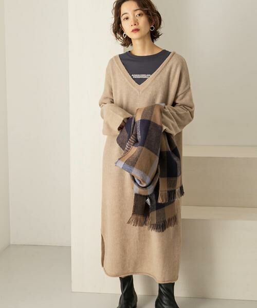 KBF / ケービーエフ ワンピース | 2WAYボタンスリーブニットワンピース∴ | 詳細25