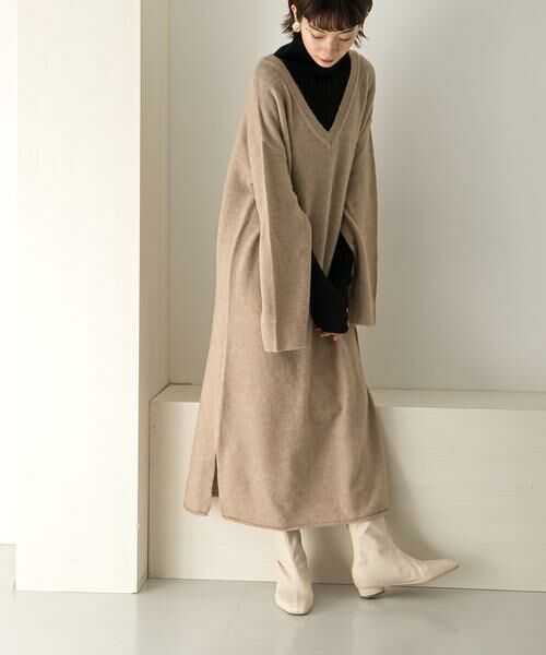 KBF / ケービーエフ ワンピース | 2WAYボタンスリーブニットワンピース∴ | 詳細28