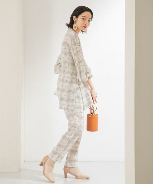 KBF / ケービーエフ その他パンツ | シアーチェックパンツ | 詳細3