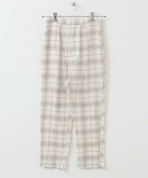 KBF / ケービーエフ その他パンツ | シアーチェックパンツ | 詳細4