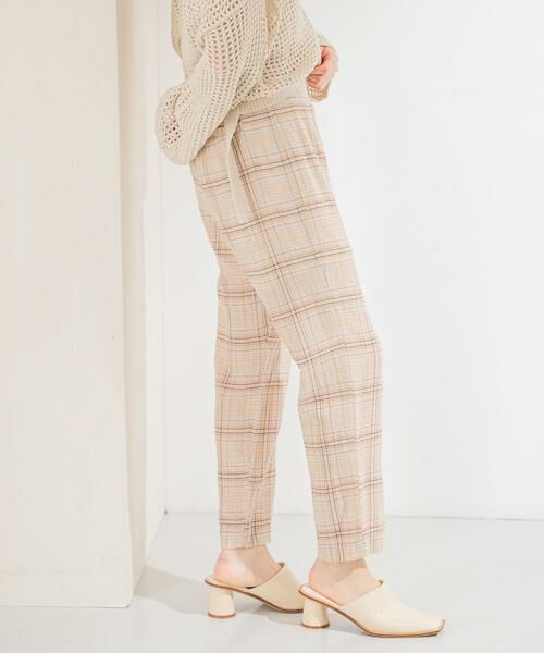 KBF / ケービーエフ その他パンツ | シアーチェックパンツ | 詳細6