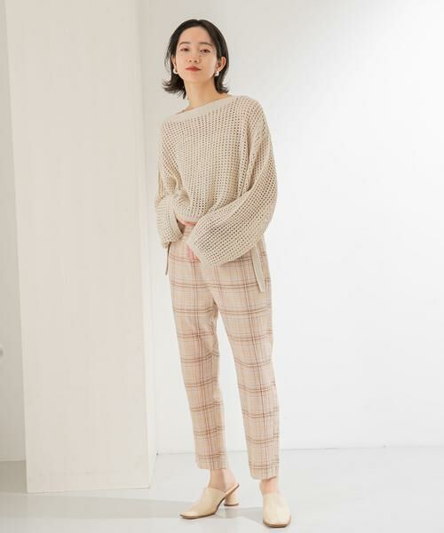 KBF / ケービーエフ その他パンツ | シアーチェックパンツ | 詳細8