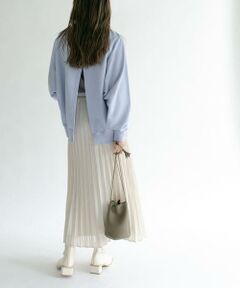 KBF / ケービーエフ スカート | シアーラッププリーツスカート