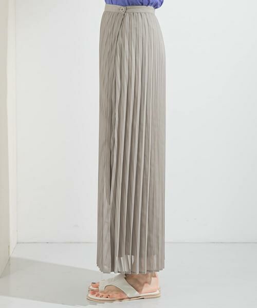 KBF / ケービーエフ スカート | シアーラッププリーツスカート | 詳細29