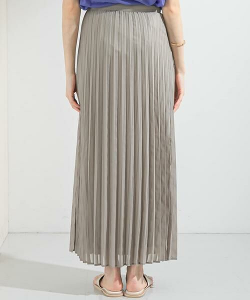 KBF / ケービーエフ スカート | シアーラッププリーツスカート | 詳細30