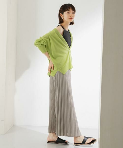 KBF / ケービーエフ スカート | シアーラッププリーツスカート | 詳細24