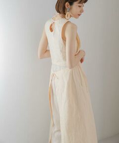 KBF / ケービーエフ ベスト | 刺繍サイドリボンベスト