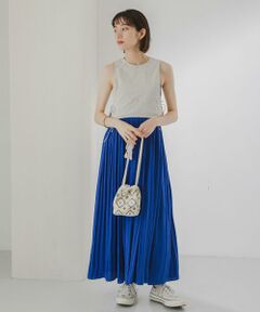 KBF / ケービーエフ ベスト | 刺繍サイドリボンベスト