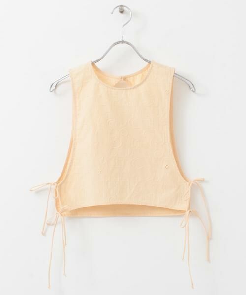 KBF / ケービーエフ ベスト | 刺繍サイドリボンベスト | 詳細7