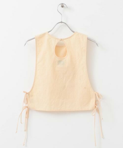 KBF / ケービーエフ ベスト | 刺繍サイドリボンベスト | 詳細9