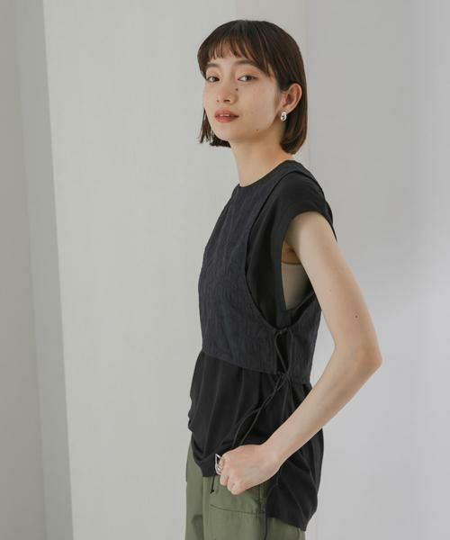 KBF / ケービーエフ ベスト | 刺繍サイドリボンベスト | 詳細12