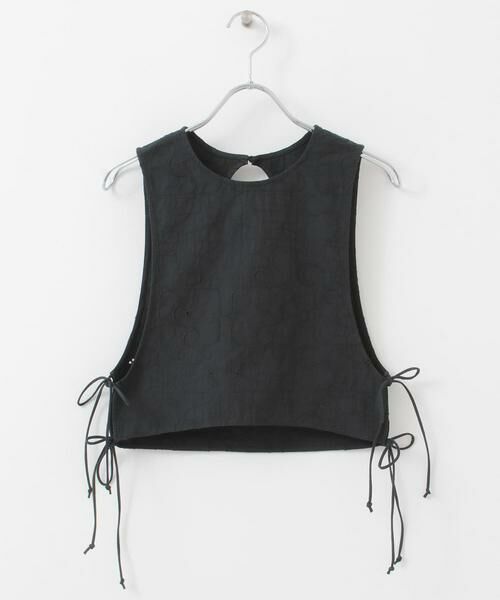 KBF / ケービーエフ ベスト | 刺繍サイドリボンベスト | 詳細15