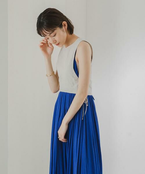 KBF / ケービーエフ ベスト | 刺繍サイドリボンベスト | 詳細18