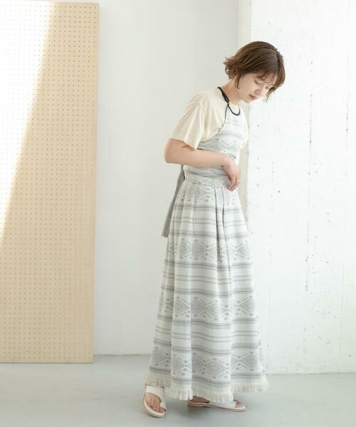 KBF / ケービーエフ キャミソール・チューブトップ | エスニック柄ホルターネックキャミソール | 詳細14