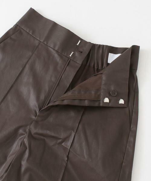 KBF / ケービーエフ ショート・ハーフ・半端丈パンツ | ハイウエストコーティングショートパンツ | 詳細16