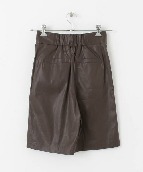 KBF / ケービーエフ ショート・ハーフ・半端丈パンツ | ハイウエストコーティングショートパンツ | 詳細17