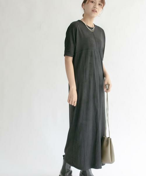KBF / ケービーエフ ワンピース | スエードロングワンピース | 詳細21