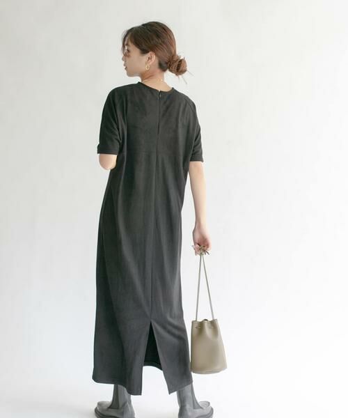 KBF / ケービーエフ ワンピース | スエードロングワンピース | 詳細24