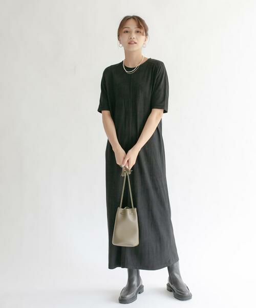 KBF / ケービーエフ ワンピース | スエードロングワンピース | 詳細25