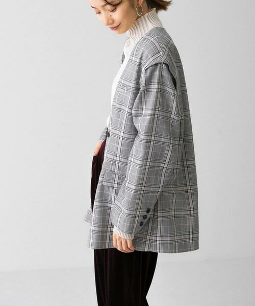 KBF / ケービーエフ ノーカラージャケット | 2WAYノーカラージャケット | 詳細16